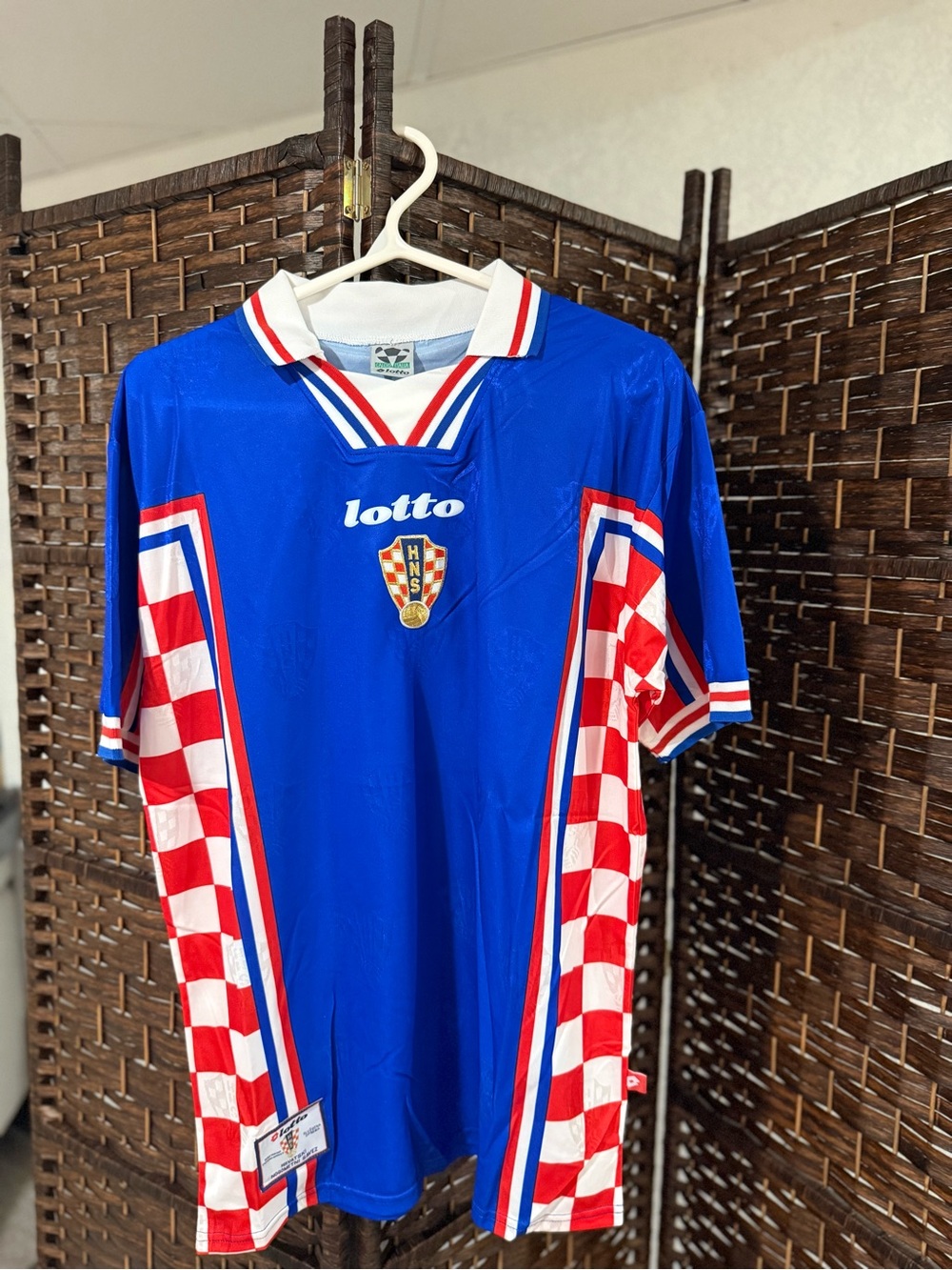 Croatia Soccer Jersey Retto 1998 World Cup